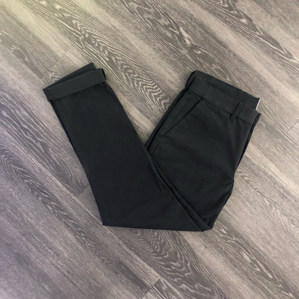 Gap Black Skinny Chinos Pants Mens Size 31x30